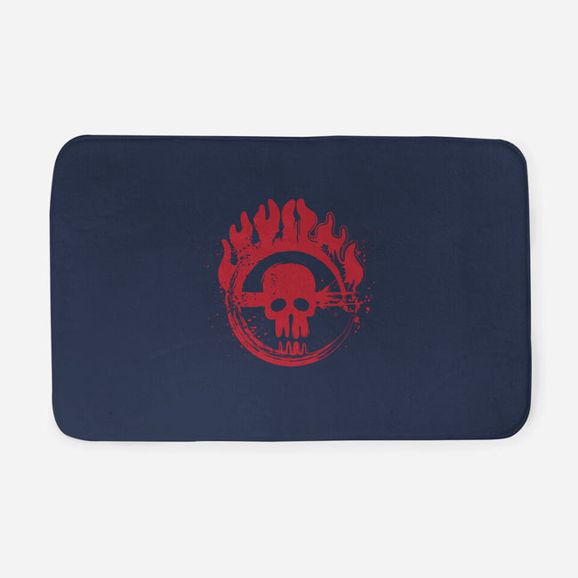 War Boys Symbol-None-Memory Foam-Bath Mat-DrMonekers