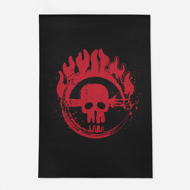 War Boys Symbol-None-Outdoor-Rug-DrMonekers