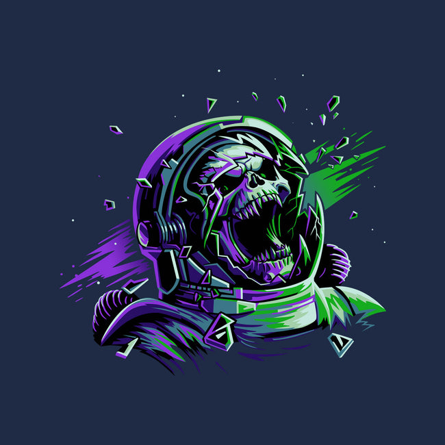 Space Scream-Womens-Fitted-Tee-daobiwan