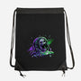 Space Scream-None-Drawstring-Bag-daobiwan