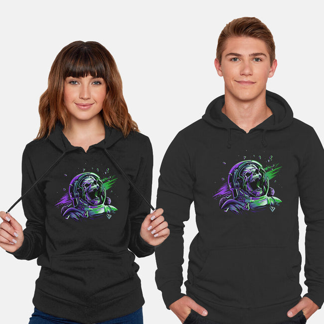 Space Scream-Unisex-Pullover-Sweatshirt-daobiwan