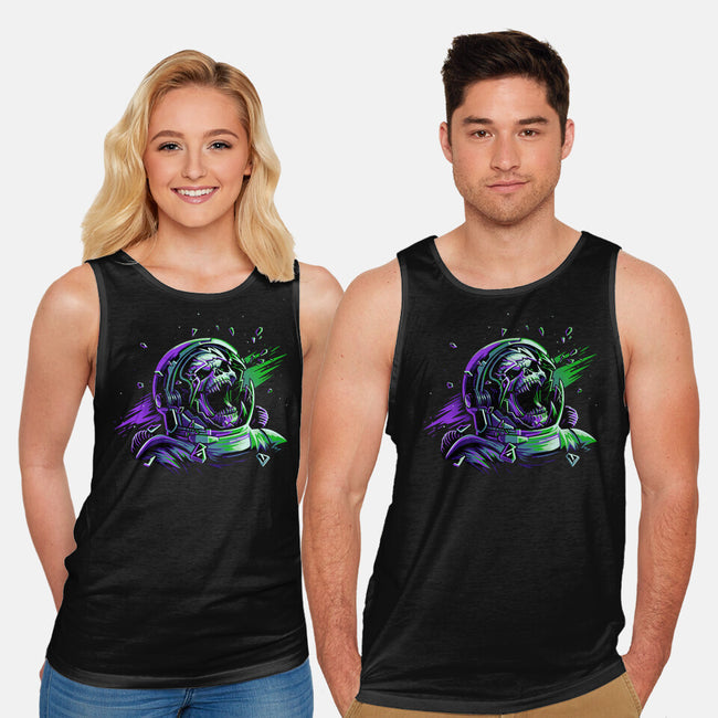 Space Scream-Unisex-Basic-Tank-daobiwan