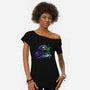 Space Scream-Womens-Off Shoulder-Tee-daobiwan