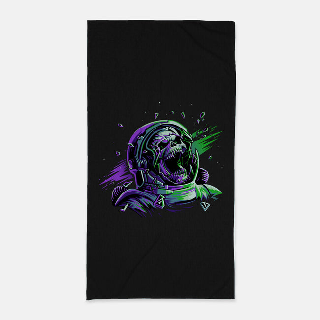 Space Scream-None-Beach-Towel-daobiwan