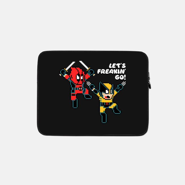 Let's Freakin Go-None-Zippered-Laptop Sleeve-naomori