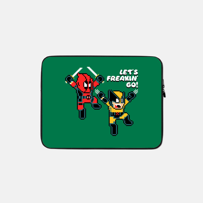 Let's Freakin Go-None-Zippered-Laptop Sleeve-naomori