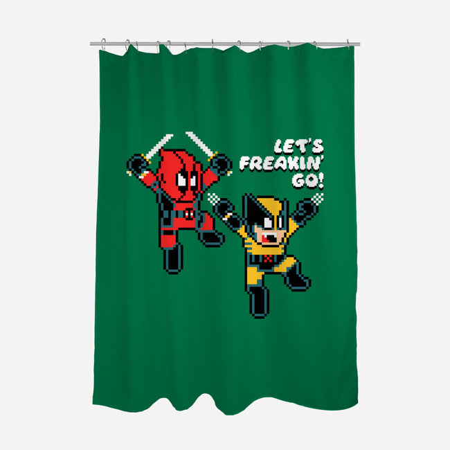 Let's Freakin Go-None-Polyester-Shower Curtain-naomori