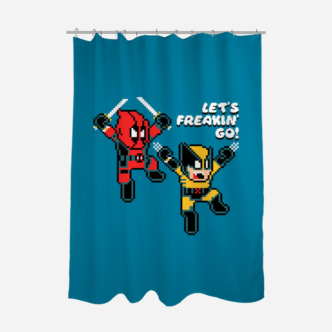 Let's Freakin Go-None-Polyester-Shower Curtain-naomori
