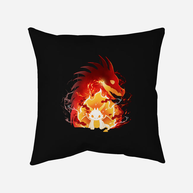 Drago-None-Non-Removable Cover w Insert-Throw Pillow-Vallina84