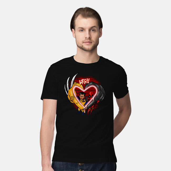 Love In Crime-Mens-Premium-Tee-spoilerinc