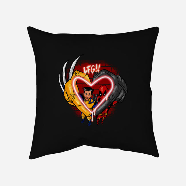 Love In Crime-None-Removable Cover w Insert-Throw Pillow-spoilerinc