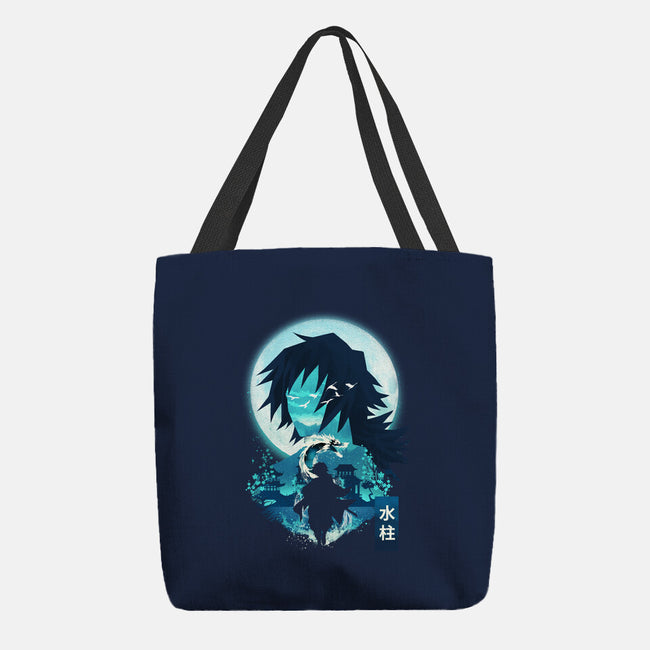 Water Breathing Landscape-None-Basic Tote-Bag-dandingeroz