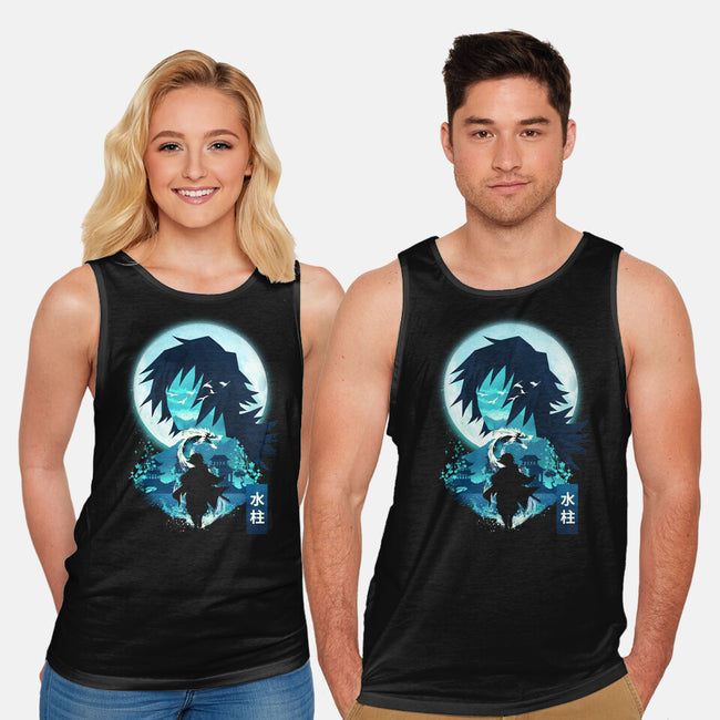 Water Breathing Landscape-Unisex-Basic-Tank-dandingeroz