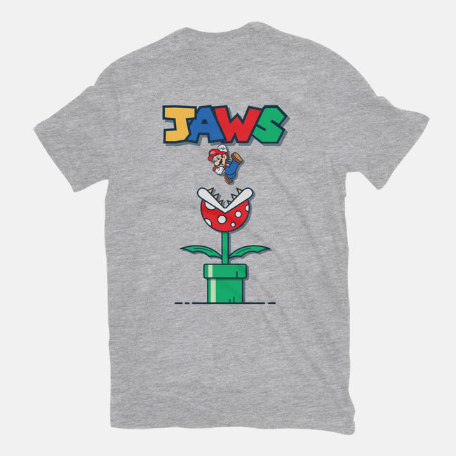 Mario Jaws-Womens-Fitted-Tee-Faissal Thomas