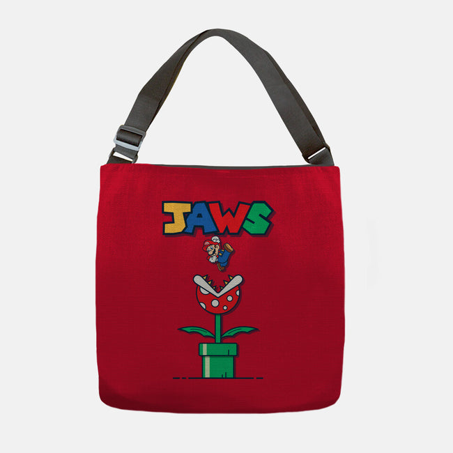 Mario Jaws-None-Adjustable Tote-Bag-Faissal Thomas