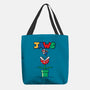 Mario Jaws-None-Basic Tote-Bag-Faissal Thomas