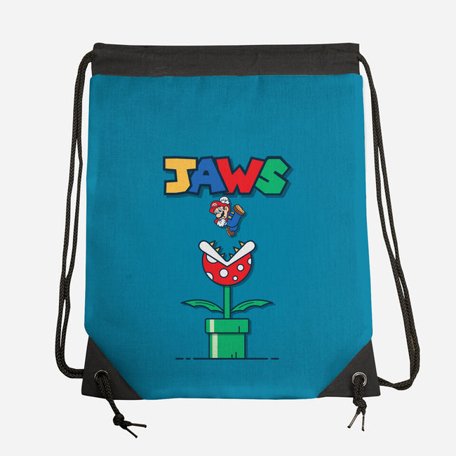 Mario Jaws-None-Drawstring-Bag-Faissal Thomas