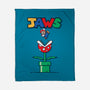 Mario Jaws-None-Fleece-Blanket-Faissal Thomas
