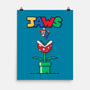 Mario Jaws-None-Matte-Poster-Faissal Thomas