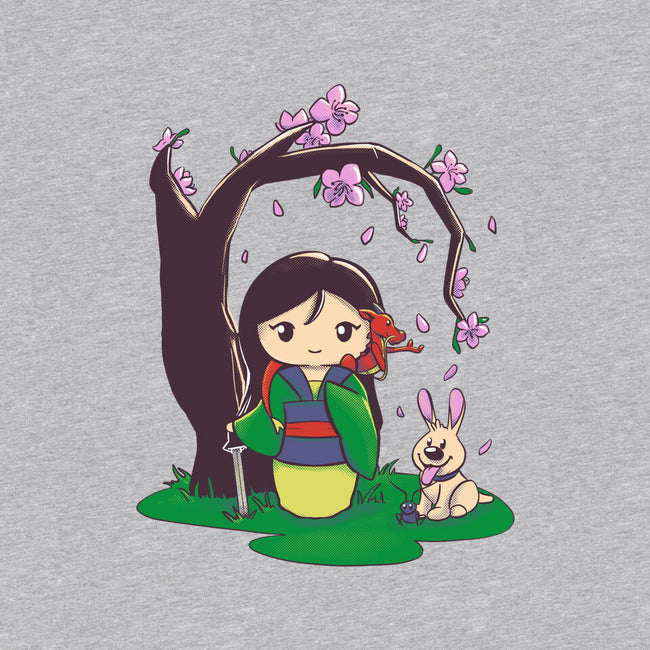 Kokeshi Chinese Princess-Unisex-Pullover-Sweatshirt-ellr