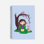 Kokeshi Chinese Princess-None-Dot Grid-Notebook-ellr