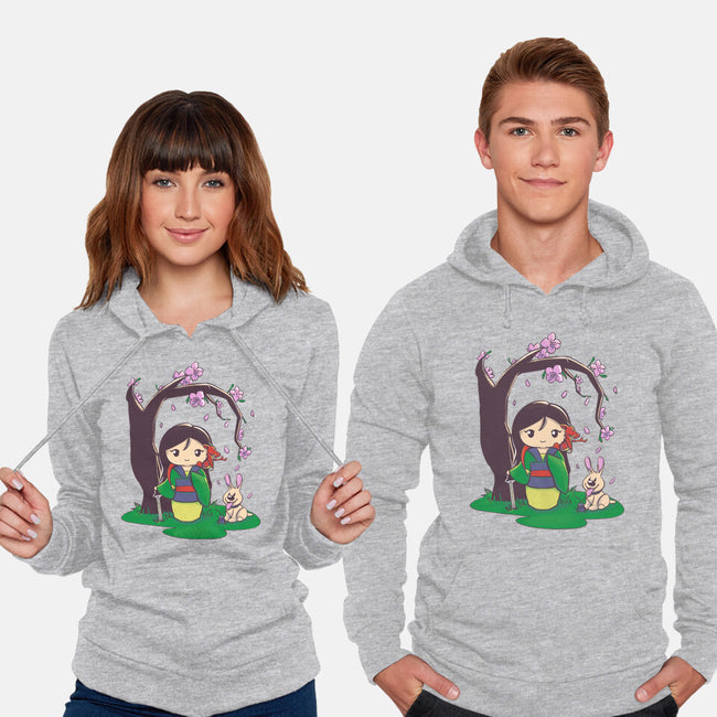 Kokeshi Chinese Princess-Unisex-Pullover-Sweatshirt-ellr