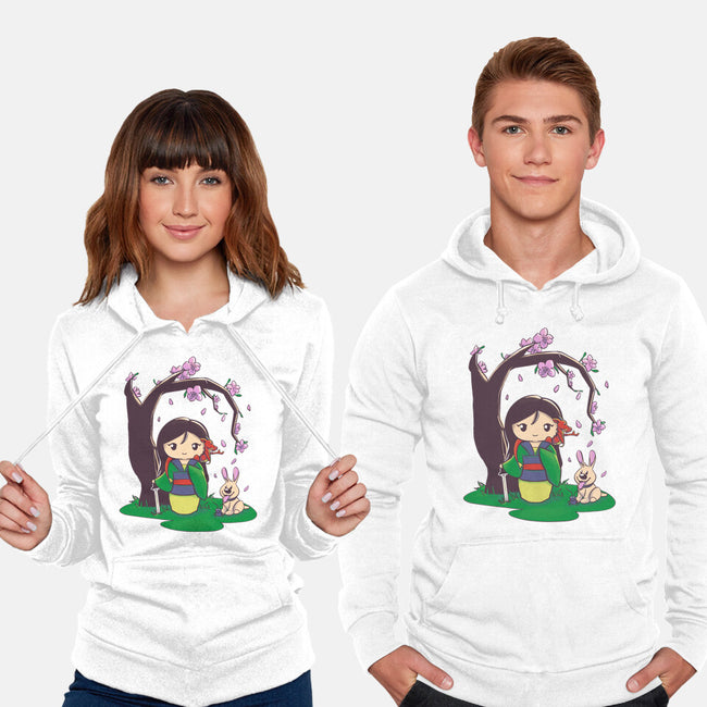 Kokeshi Chinese Princess-Unisex-Pullover-Sweatshirt-ellr