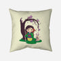 Kokeshi Chinese Princess-None-Removable Cover w Insert-Throw Pillow-ellr