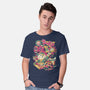 Neko Ramen Cat-Mens-Basic-Tee-ilustrata