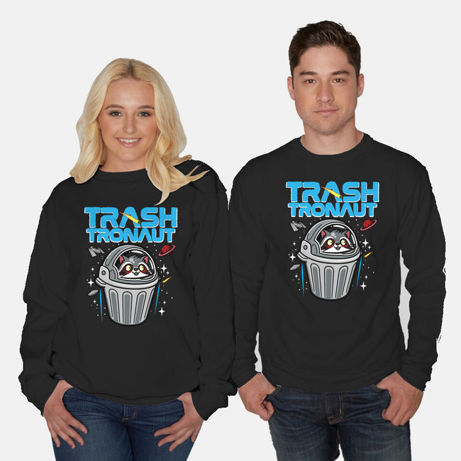 Trashtronaut-Unisex-Crew Neck-Sweatshirt-Boggs Nicolas