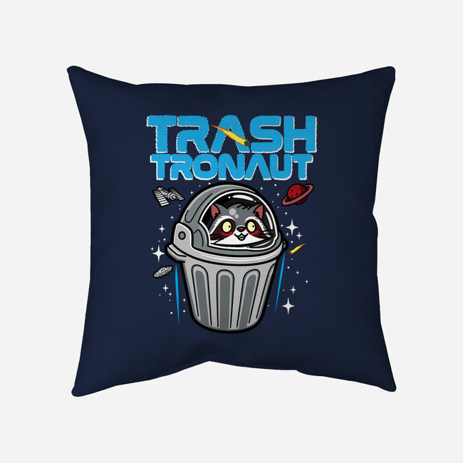 Trashtronaut-None-Non-Removable Cover w Insert-Throw Pillow-Boggs Nicolas