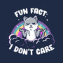 Fun Fact I Don't Care-None-Adjustable Tote-Bag-koalastudio