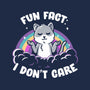 Fun Fact I Don't Care-None-Zippered-Laptop Sleeve-koalastudio