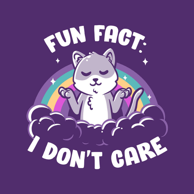 Fun Fact I Don't Care-Womens-Fitted-Tee-koalastudio