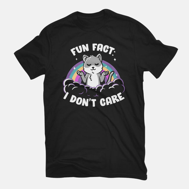 Fun Fact I Don't Care-Unisex-Basic-Tee-koalastudio