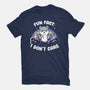 Fun Fact I Don't Care-Womens-Fitted-Tee-koalastudio