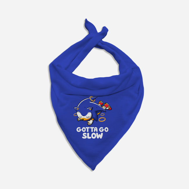 Gotta Go Slow-Dog-Bandana-Pet Collar-koalastudio