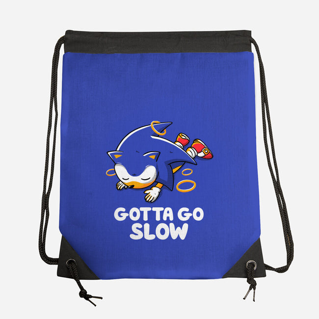 Gotta Go Slow-None-Drawstring-Bag-koalastudio