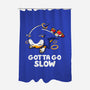 Gotta Go Slow-None-Polyester-Shower Curtain-koalastudio