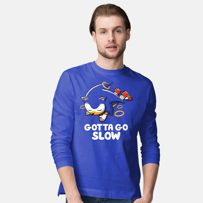 Gotta Go Slow-Mens-Long Sleeved-Tee-koalastudio