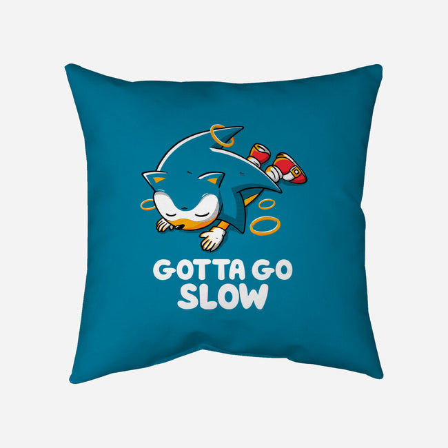 Gotta Go Slow-None-Non-Removable Cover w Insert-Throw Pillow-koalastudio