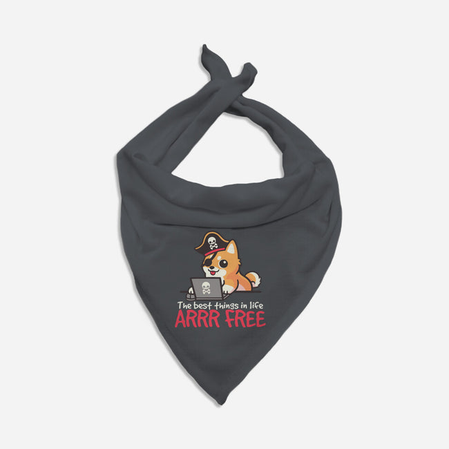 Web Pirate Dog-Cat-Bandana-Pet Collar-NemiMakeit