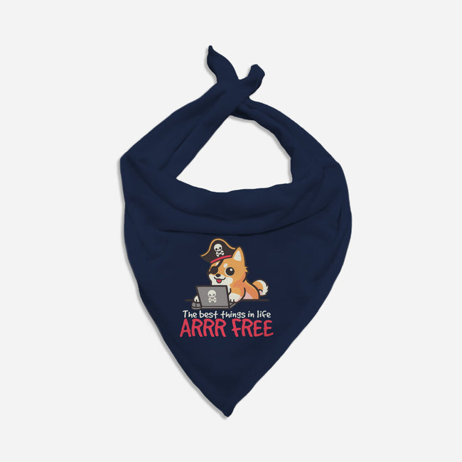 Web Pirate Dog-Dog-Bandana-Pet Collar-NemiMakeit