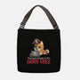 Web Pirate Dog-None-Adjustable Tote-Bag-NemiMakeit