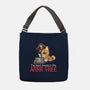 Web Pirate Dog-None-Adjustable Tote-Bag-NemiMakeit