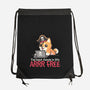 Web Pirate Dog-None-Drawstring-Bag-NemiMakeit