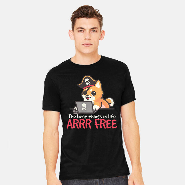 Web Pirate Dog-Mens-Heavyweight-Tee-NemiMakeit