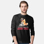 Web Pirate Dog-Mens-Long Sleeved-Tee-NemiMakeit