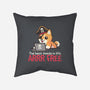 Web Pirate Dog-None-Removable Cover-Throw Pillow-NemiMakeit