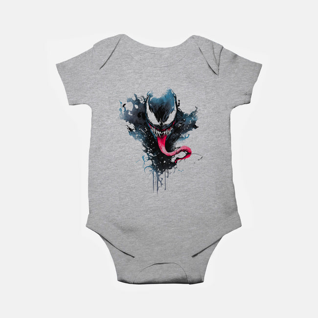 Symbiote Ink-Baby-Basic-Onesie-ddjvigo